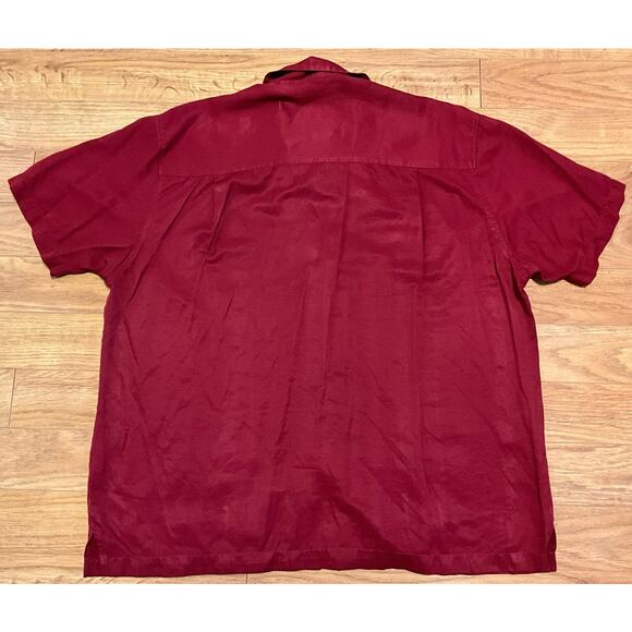 Men's Women's the Havanera Co. XXL Short Sleeve Bowling Shirt Embroidery Accents - Picture 2 of 7